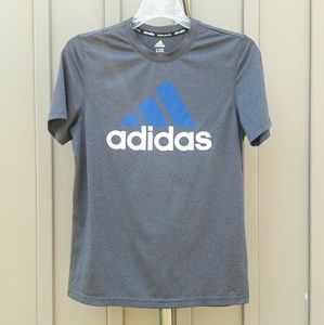 adidas Kids T-shirt size L 14/16 gray
